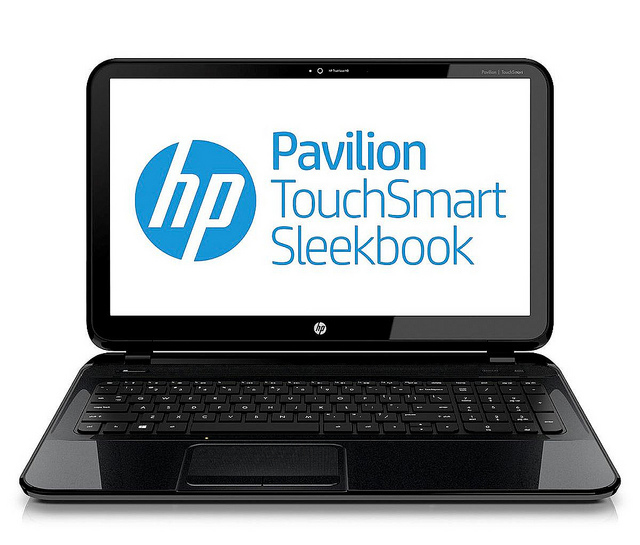 HP Pavilion TouchSmart 15-b129ca AMD A6 A6-4455M Laptop – image 1