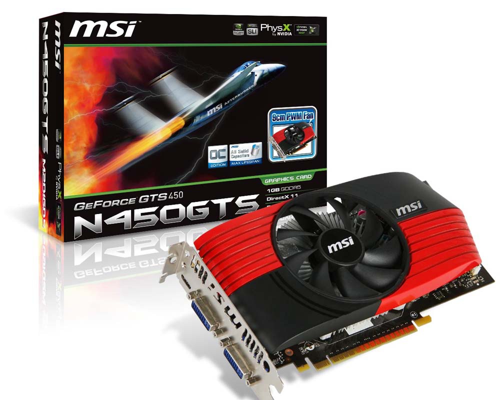 MSI GeForce GTS 450 – image 1