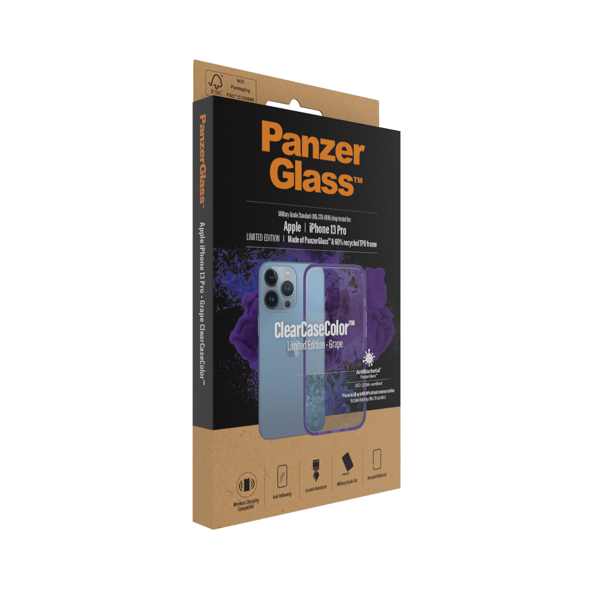 PanzerGlass ® ClearCaseColor™ iPhone 13 Pro - Grape – image 4