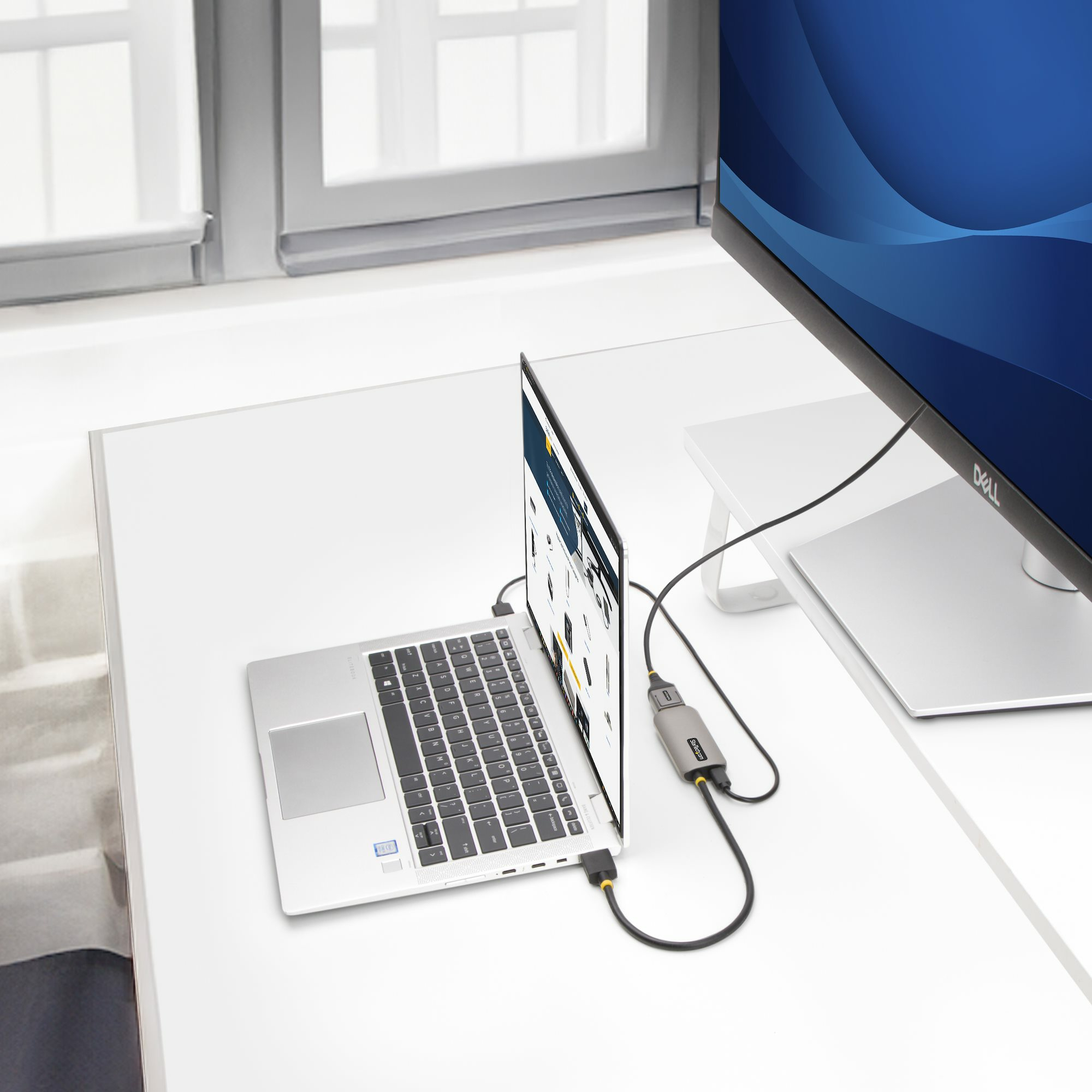 Resim StarTech.com 148B-HDMI-DP-8K Video Kablo Adaptörü - HDMI - DisplayPort - 0.3m - Siyah