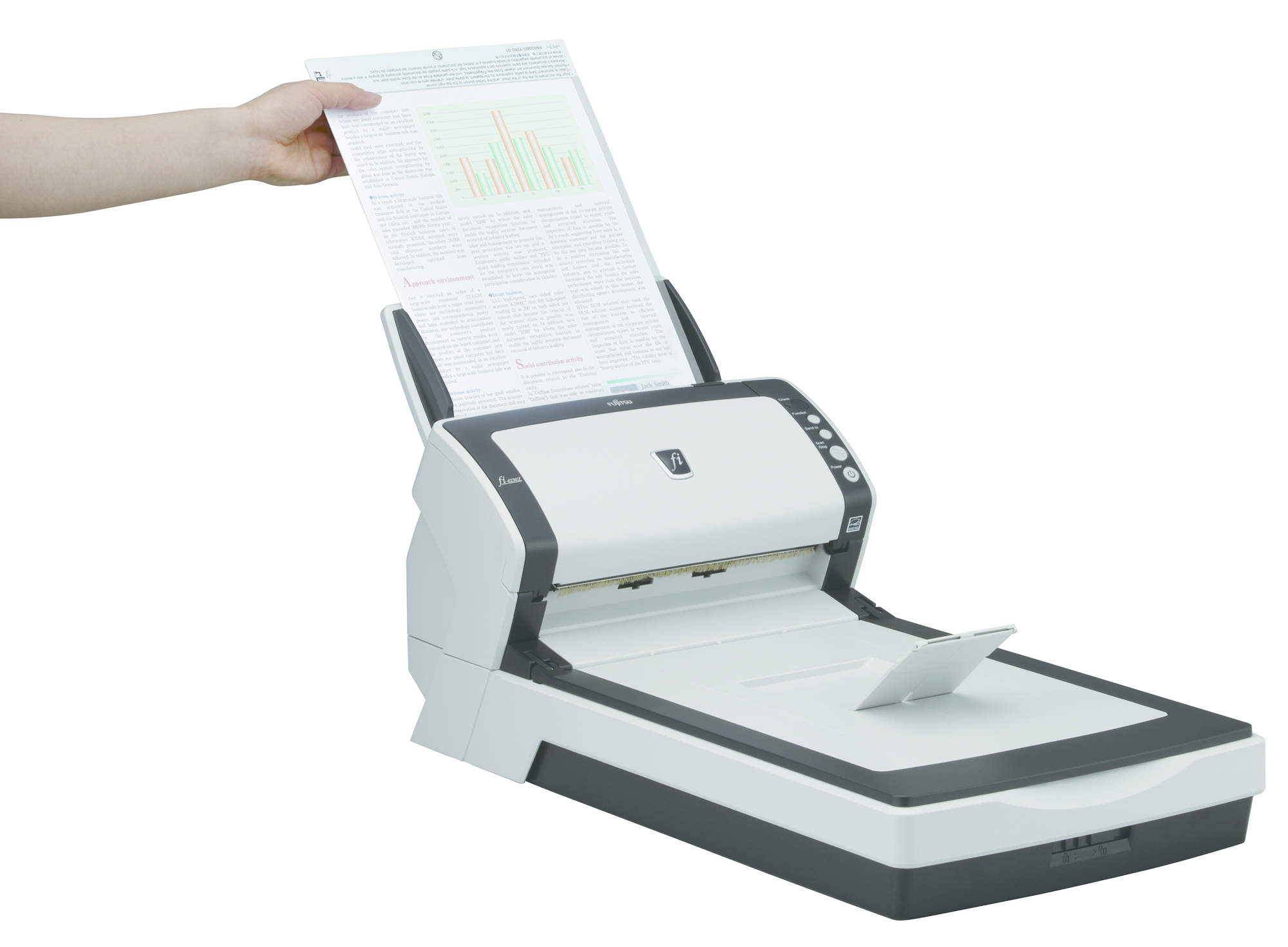 Fujitsu FI-6230Z Flatbed & ADF scanner – image 3