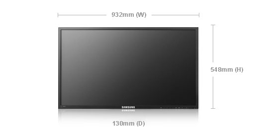 Samsung 400DX-2 computer monitor – image 2