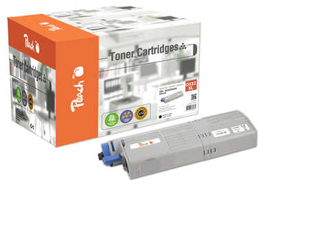Peach PT1078 toner cartridge 1 pc(s) Compatible Black