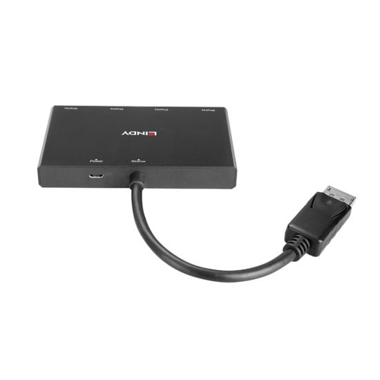 Lindy 4 Port Display Port 1.2 MST Hub – image 4