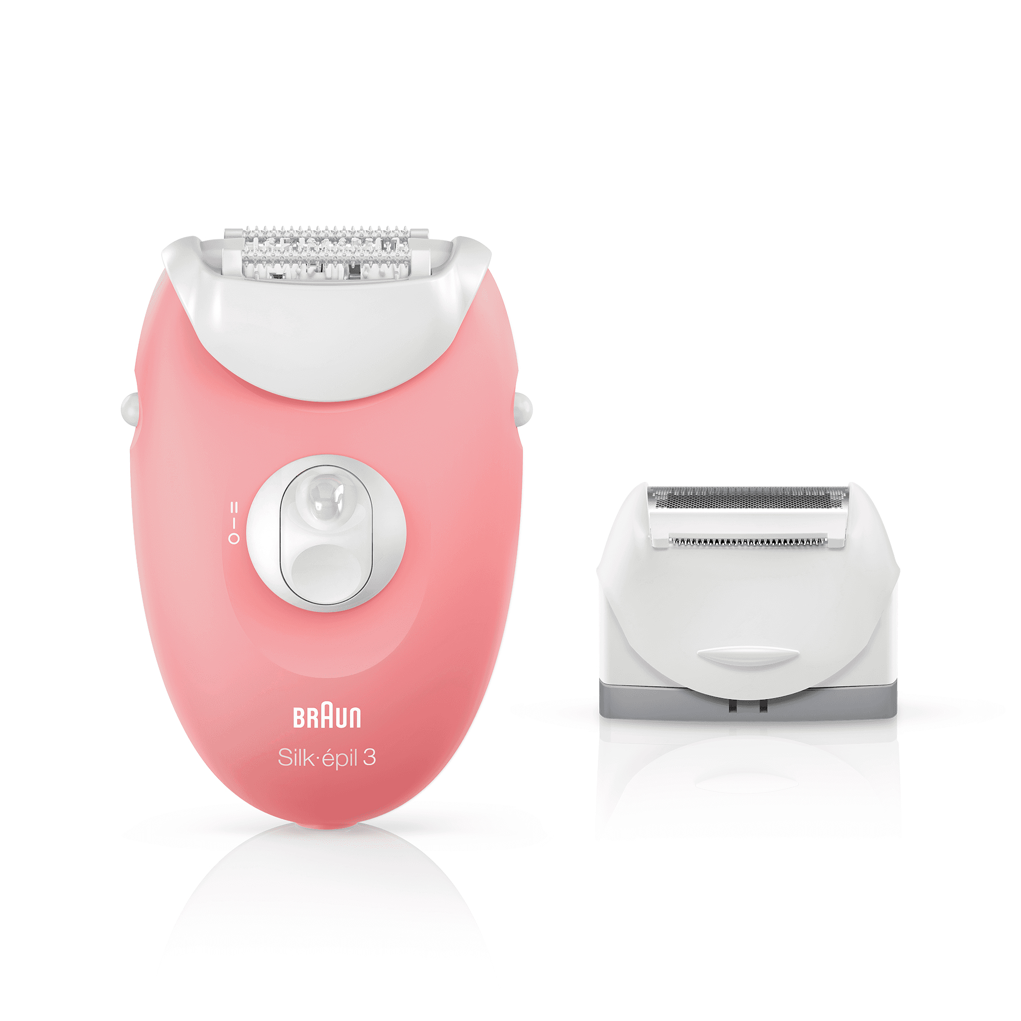 Braun 4210201223511 epilator 20 tweezers Pink, White