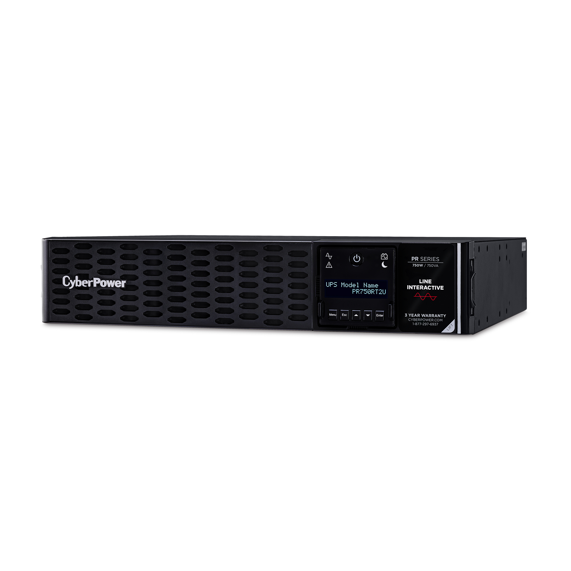 CyberPower PR750RT2U uninterruptible power supply (UPS) Line-Interactive 0.75 kVA – image 4