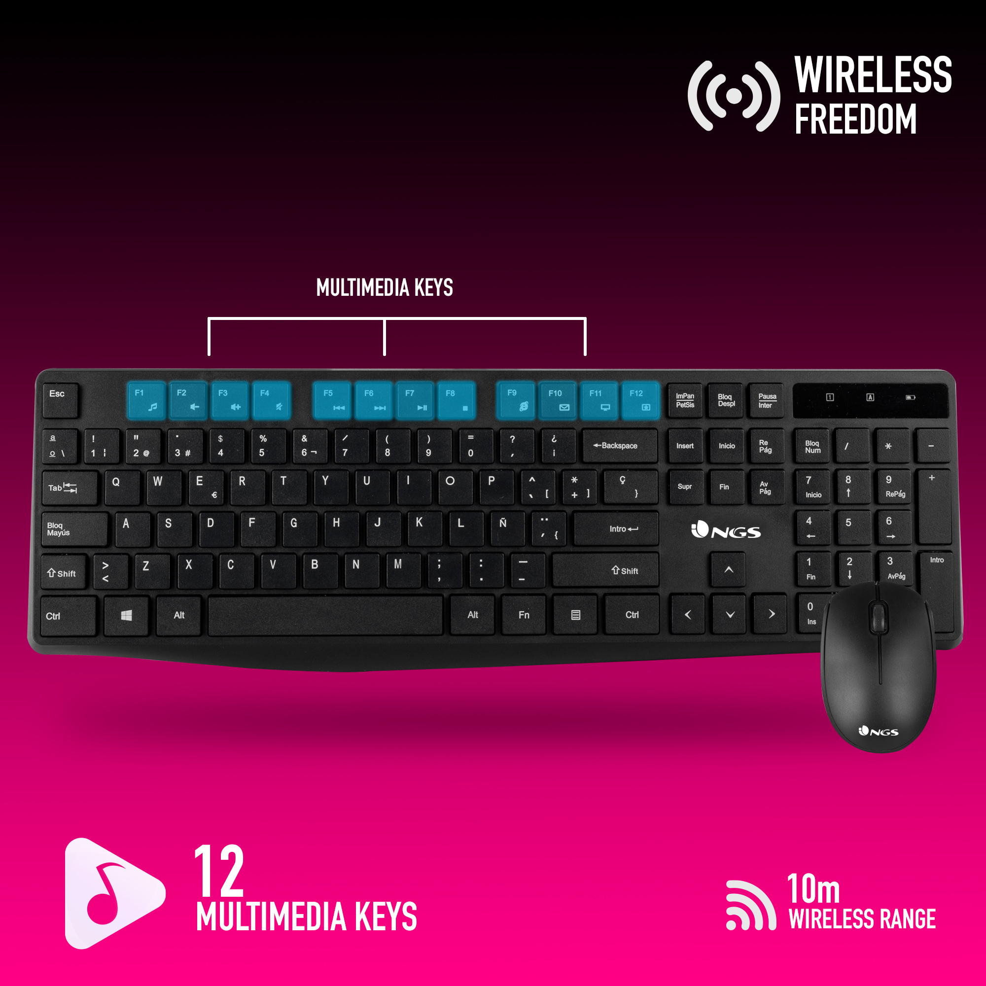 NGS Allure Kit, QWERTY, ES – image 8