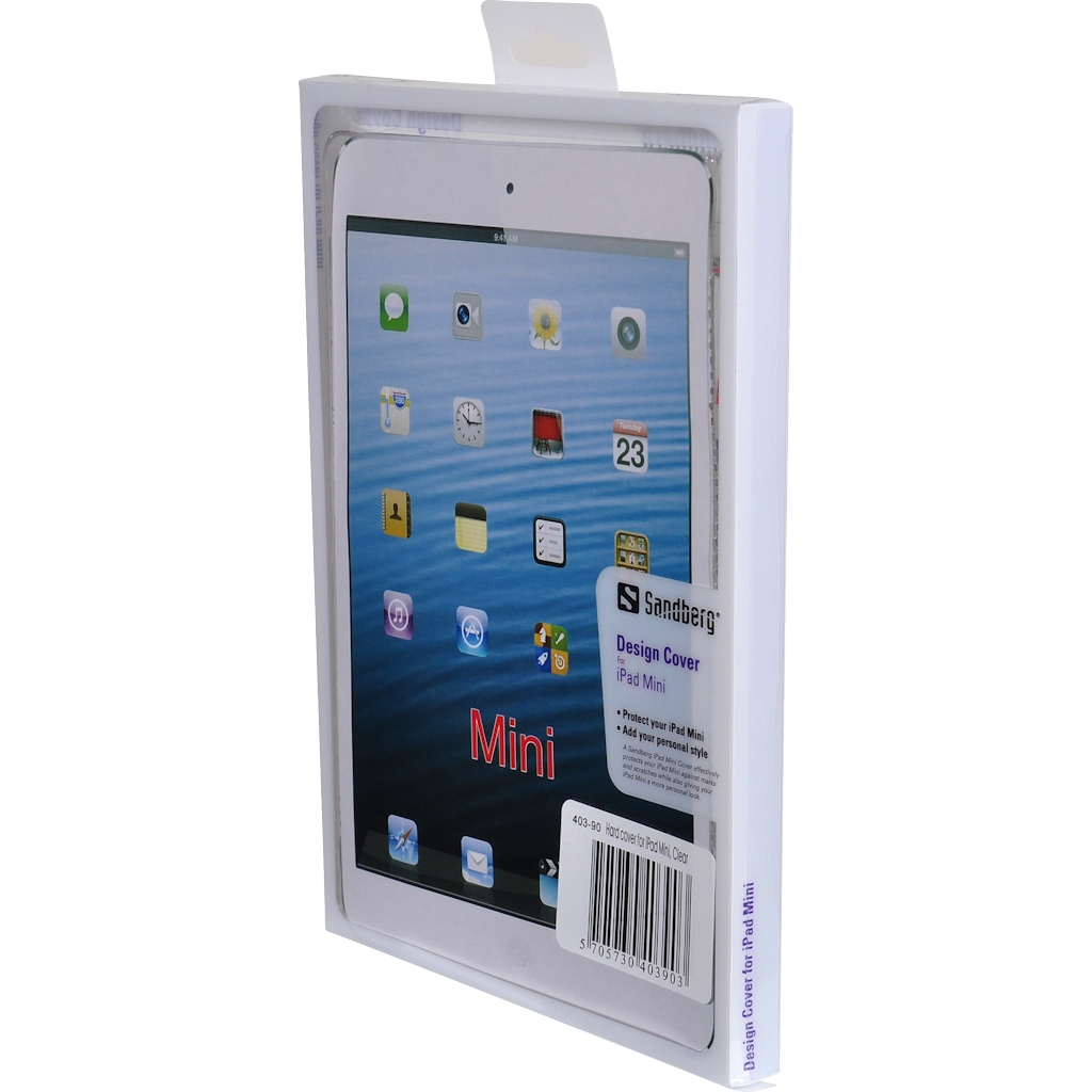 Sandberg Cover iPad Mini Hard Clear – image 3
