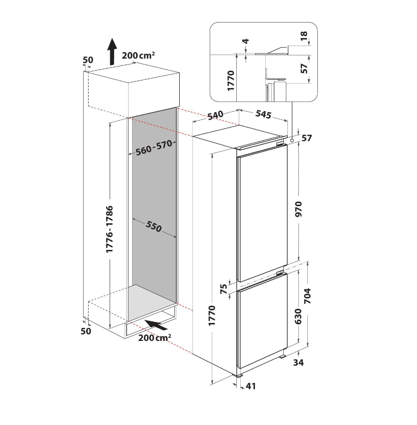 Indesit B 18 A1 D/I E – image 6
