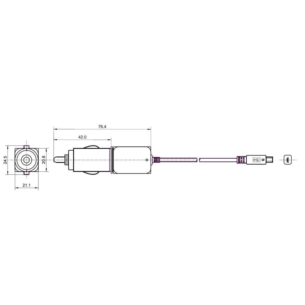 Techly Micro-USB 1A Auto Adapter (12 – image 3