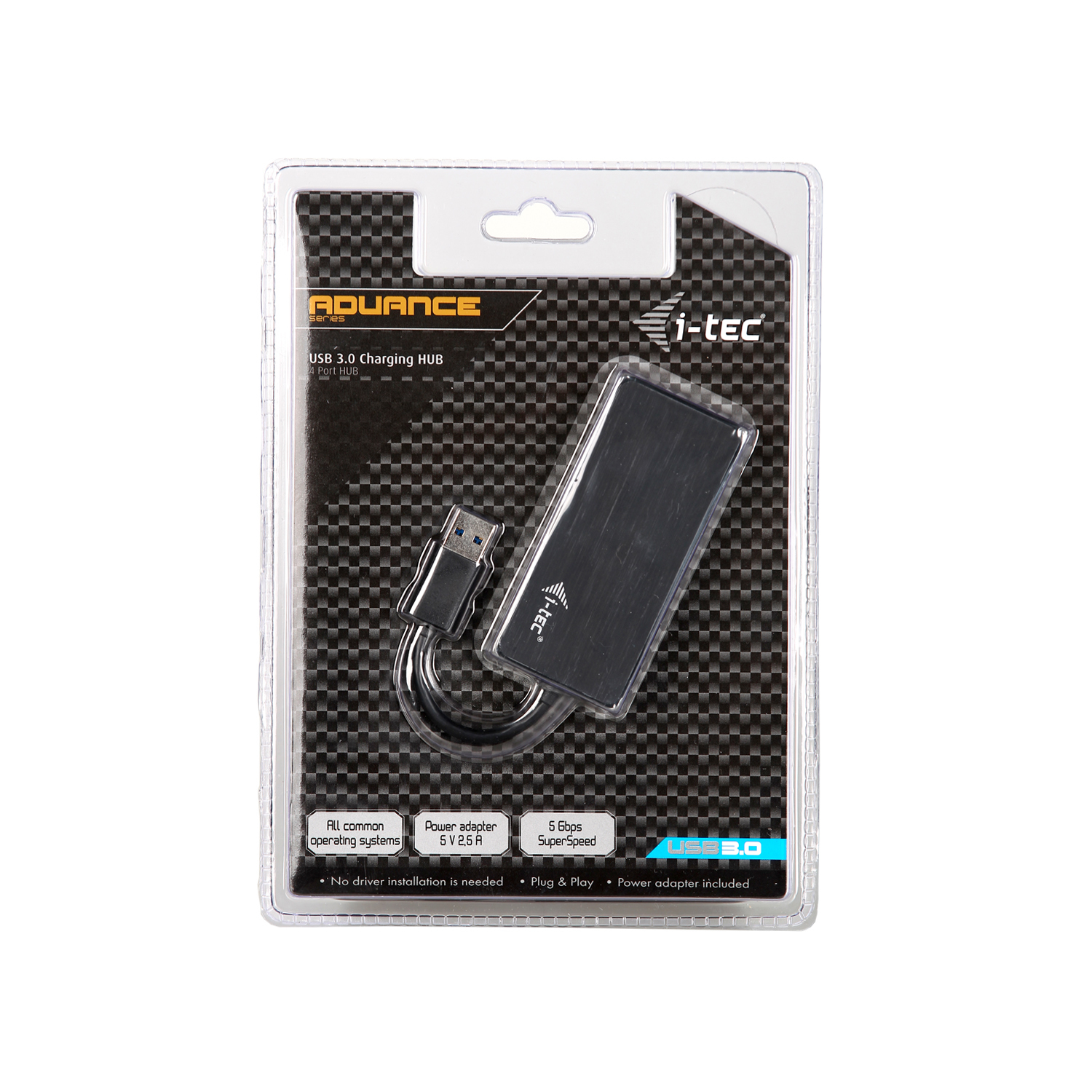 i-tec U3HUB444 mobile device charger Mobile phone, MP3 Black USB Indoor – image 6