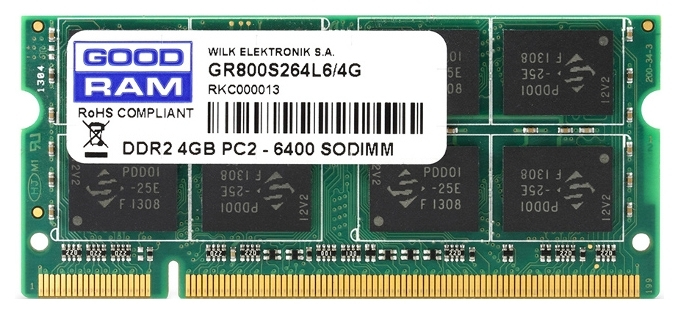 Goodram SO-DIMM 4GB DDR2 800Mhz