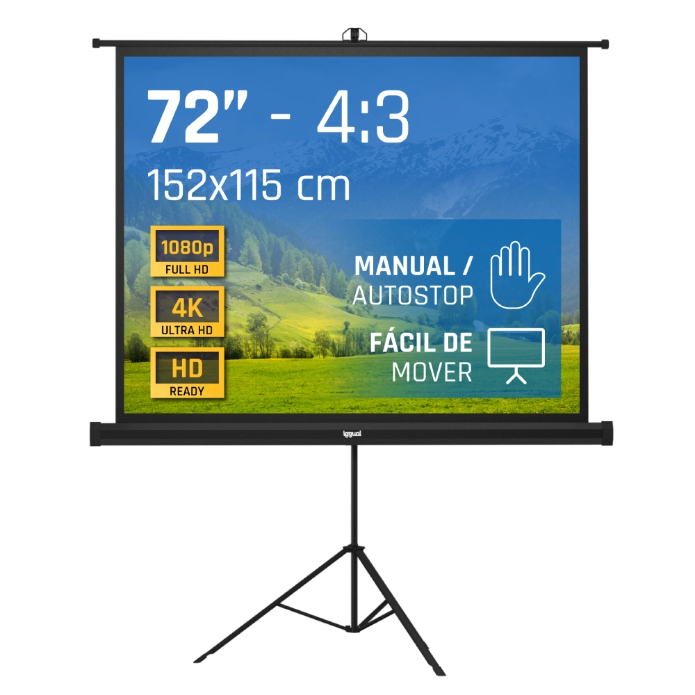 iggual PSITS152 projection screen – image 1