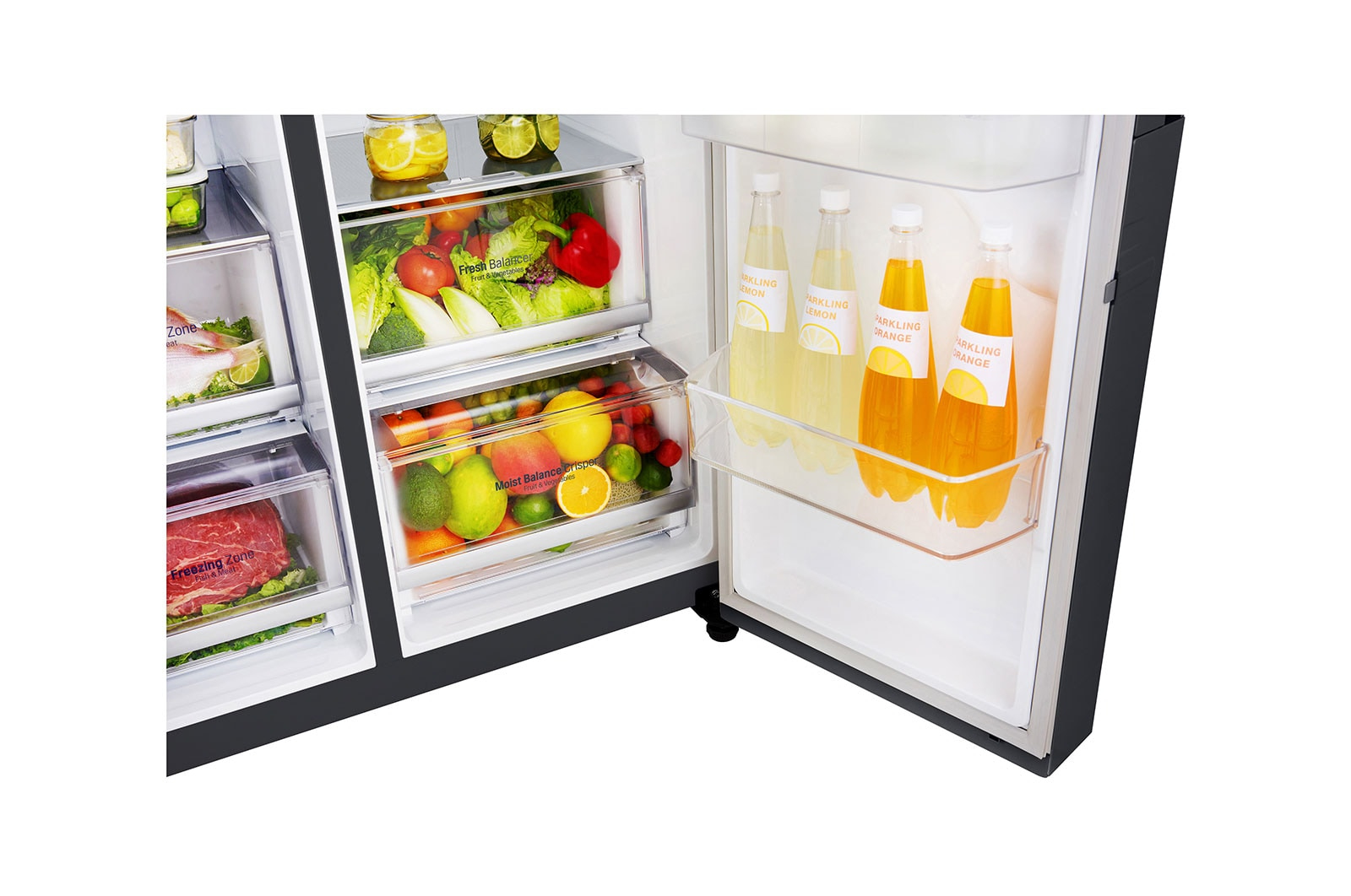 LG GSS6871MC side-by-side refrigerator Freestanding – image 9