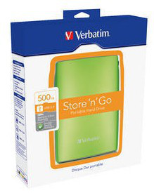 Verbatim Store 'n' Go USB 2.0 Portable Hard Drive 500GB Eucalyptus Green – image 9