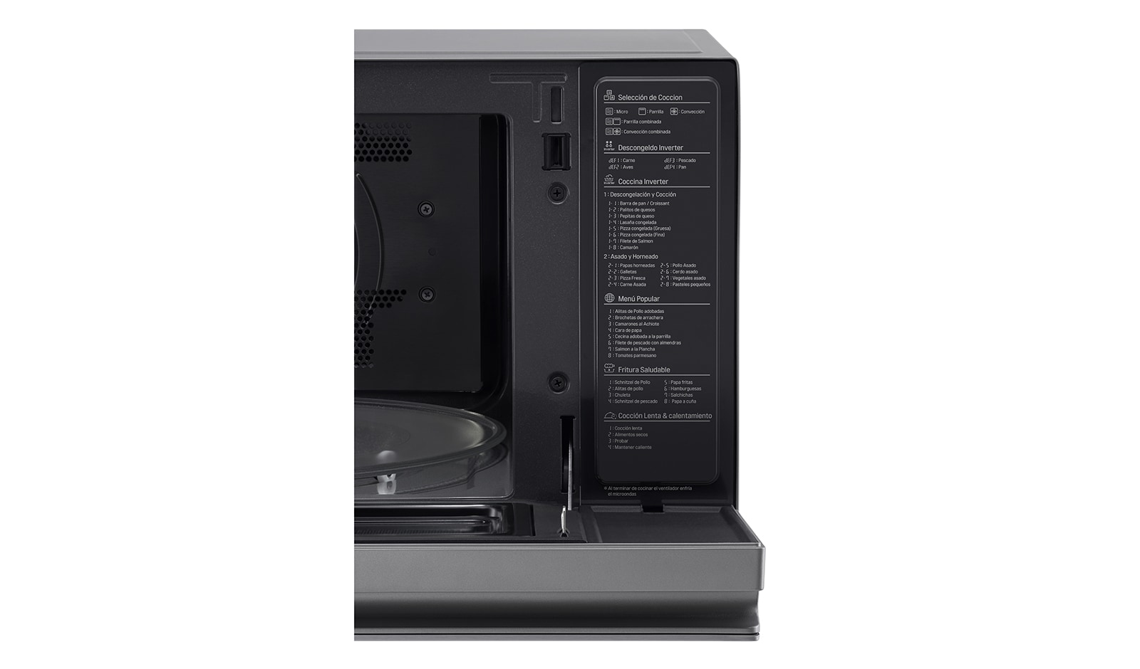 LG MJ1466APR microwave Grey Combination microwave Countertop – image 7