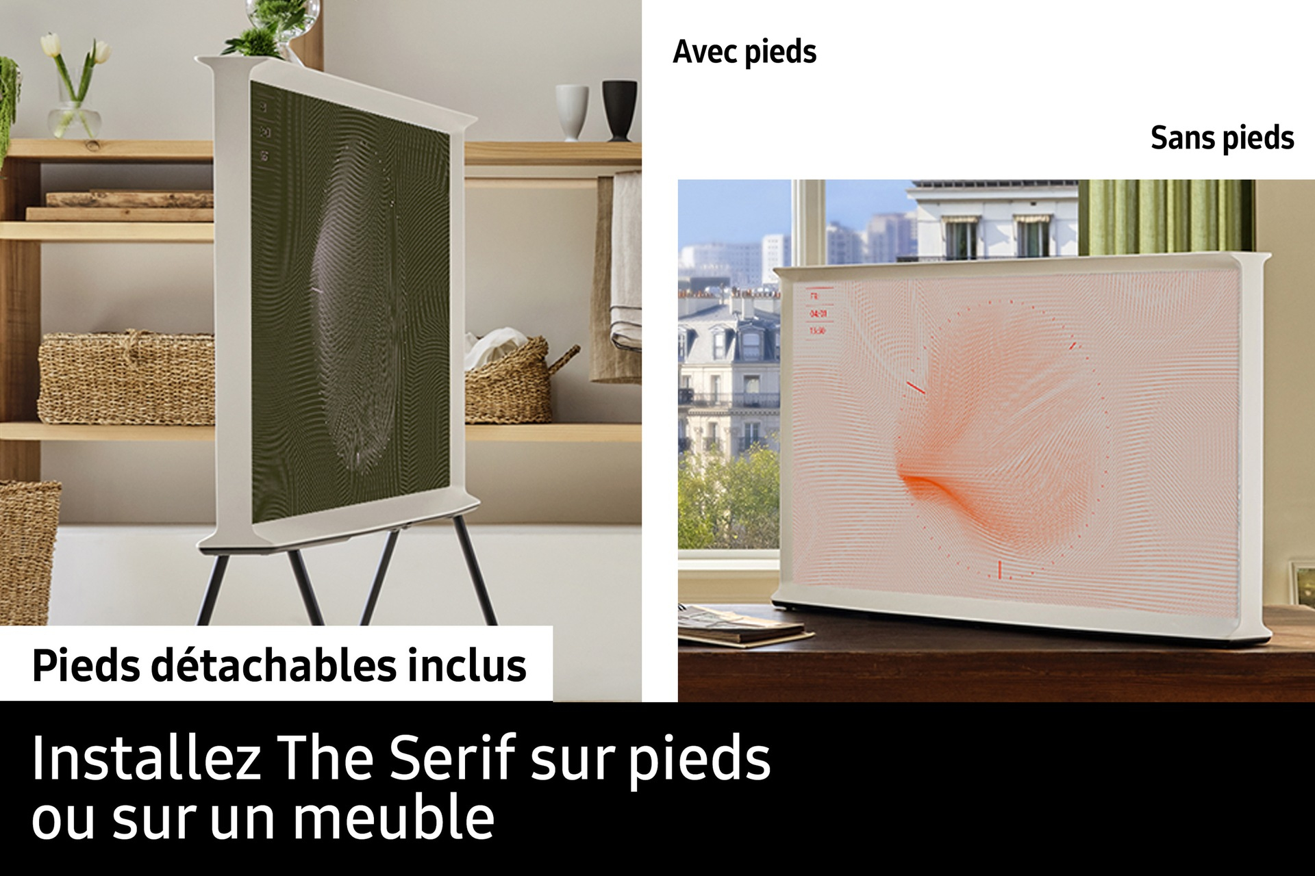 TV QLED SAMSUNG The Serif TQ55LS01D Blanc 2024 — photo 9
