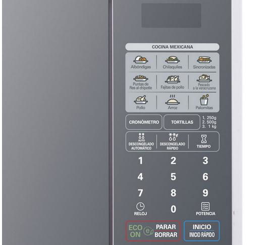 LG MS1443SWM microwave Mirror Countertop – image 4