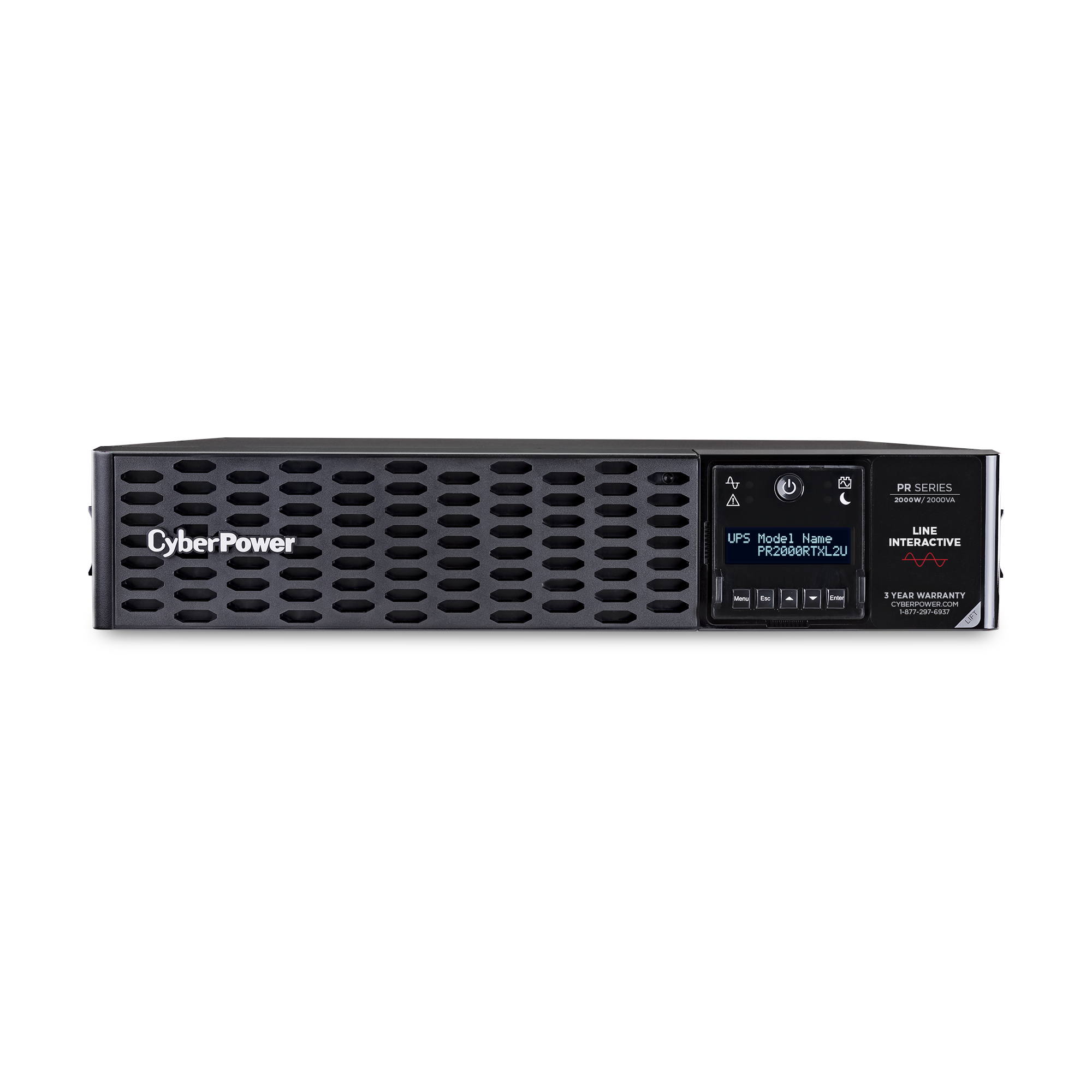 CyberPower PR2000RTXL2UN uninterruptible power supply (UPS) Line-Interactive 2 kVA