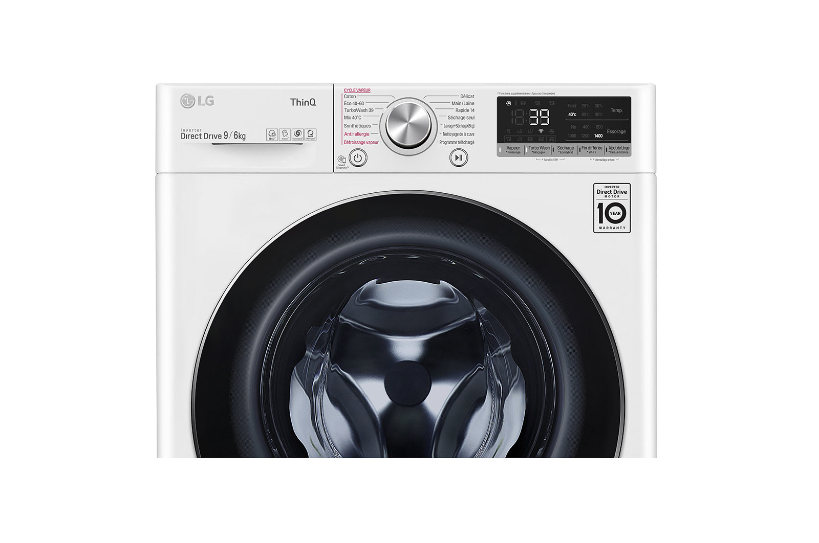 LG SIGNATURE F964V72WRHT washer dryer Freestanding Front-load White – image 4