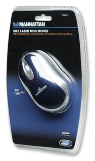 Manhattan ML5 mouse Ambidextrous USB Type-A Laser 1600 DPI – image 4
