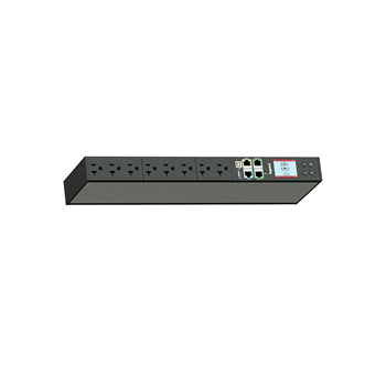 Legrand LP-41210 power distribution unit (PDU) 8 AC outlet(s) 1U Black, Silver – image 2