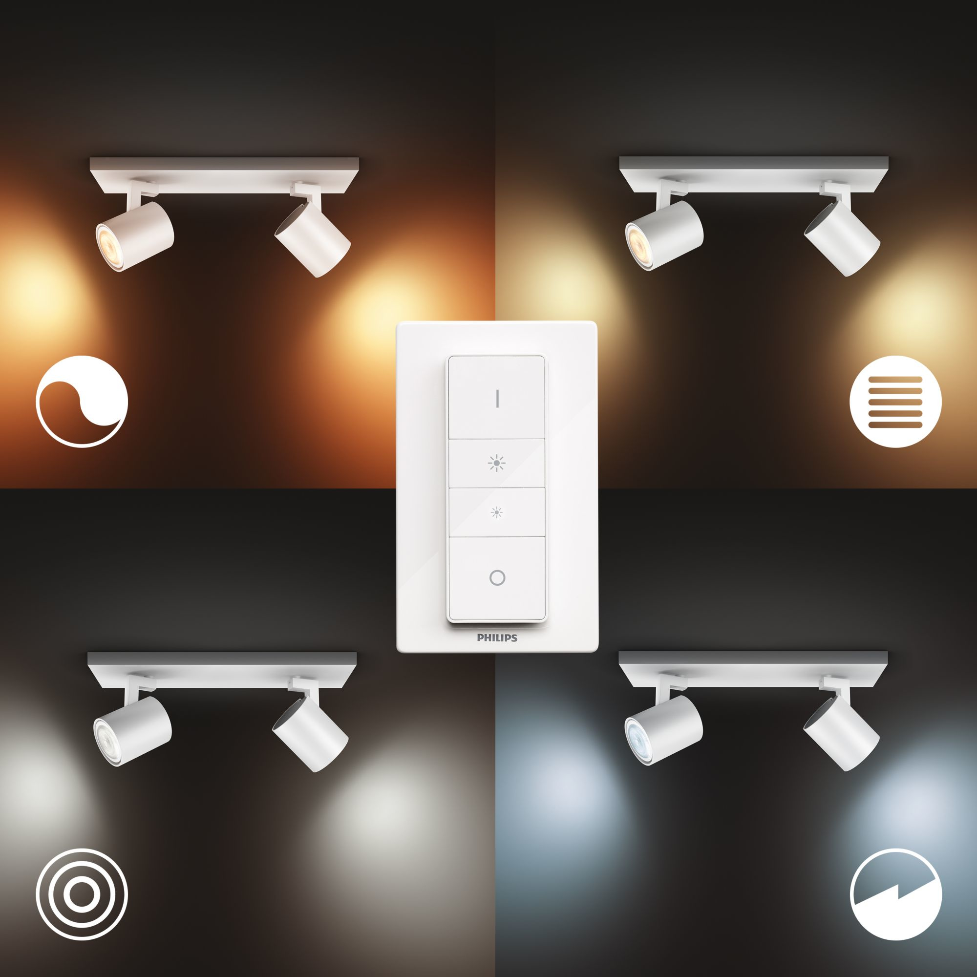 Philips by Signify Philips Hue White ambience Runner double spotlight – image 5