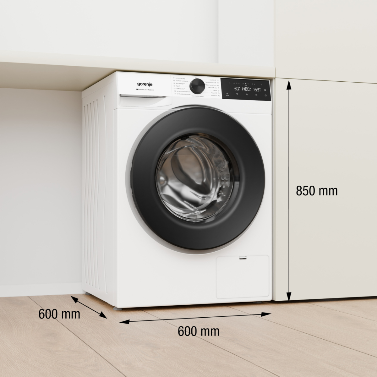Gorenje W5G414A4P1 washing machine Front-load – image 2