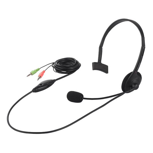 Buffalo BSHSH05BK headphones/headset Wired Head-band Office/Call center Black