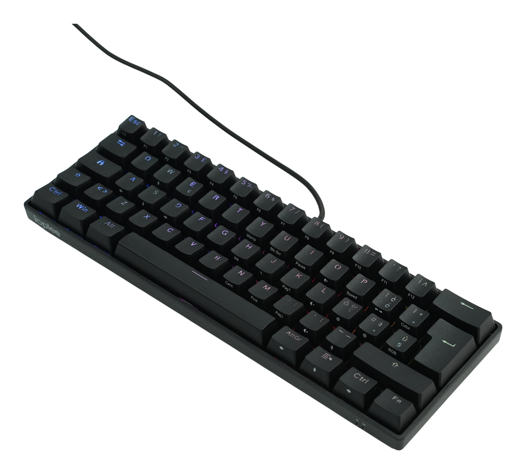 IOPLEE IOPEXTWDGKBS619 keyboard Gaming Bluetooth QWERTY Italian Black – image 4