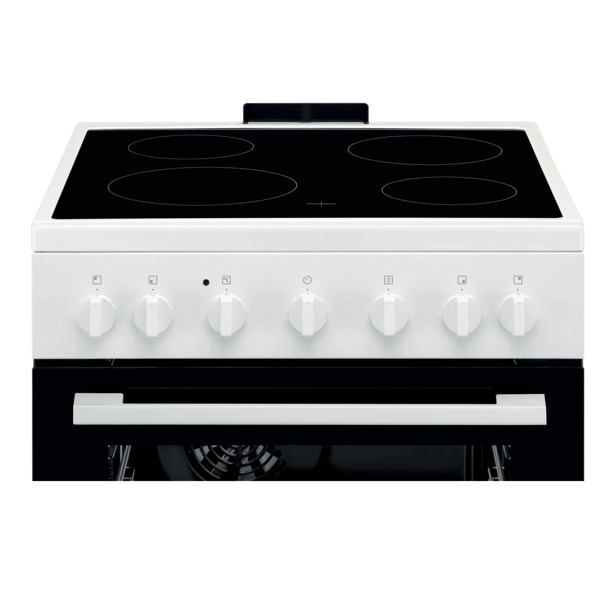 Electrolux LKR620066W Freestanding cooker Electric Ceramic hob White – image 3