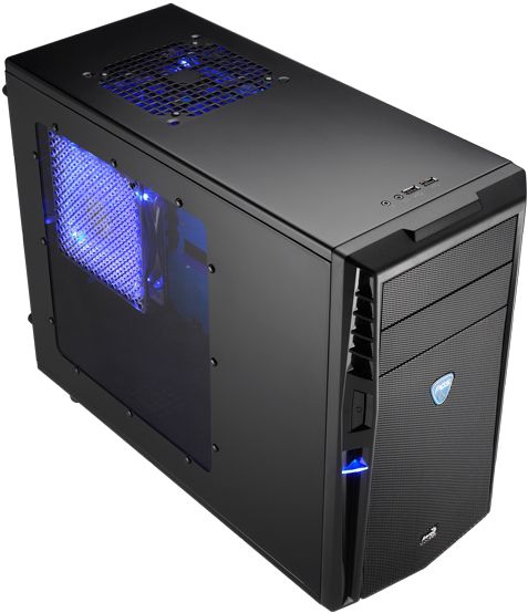 Aerocool Qs-202 Midi Tower Black