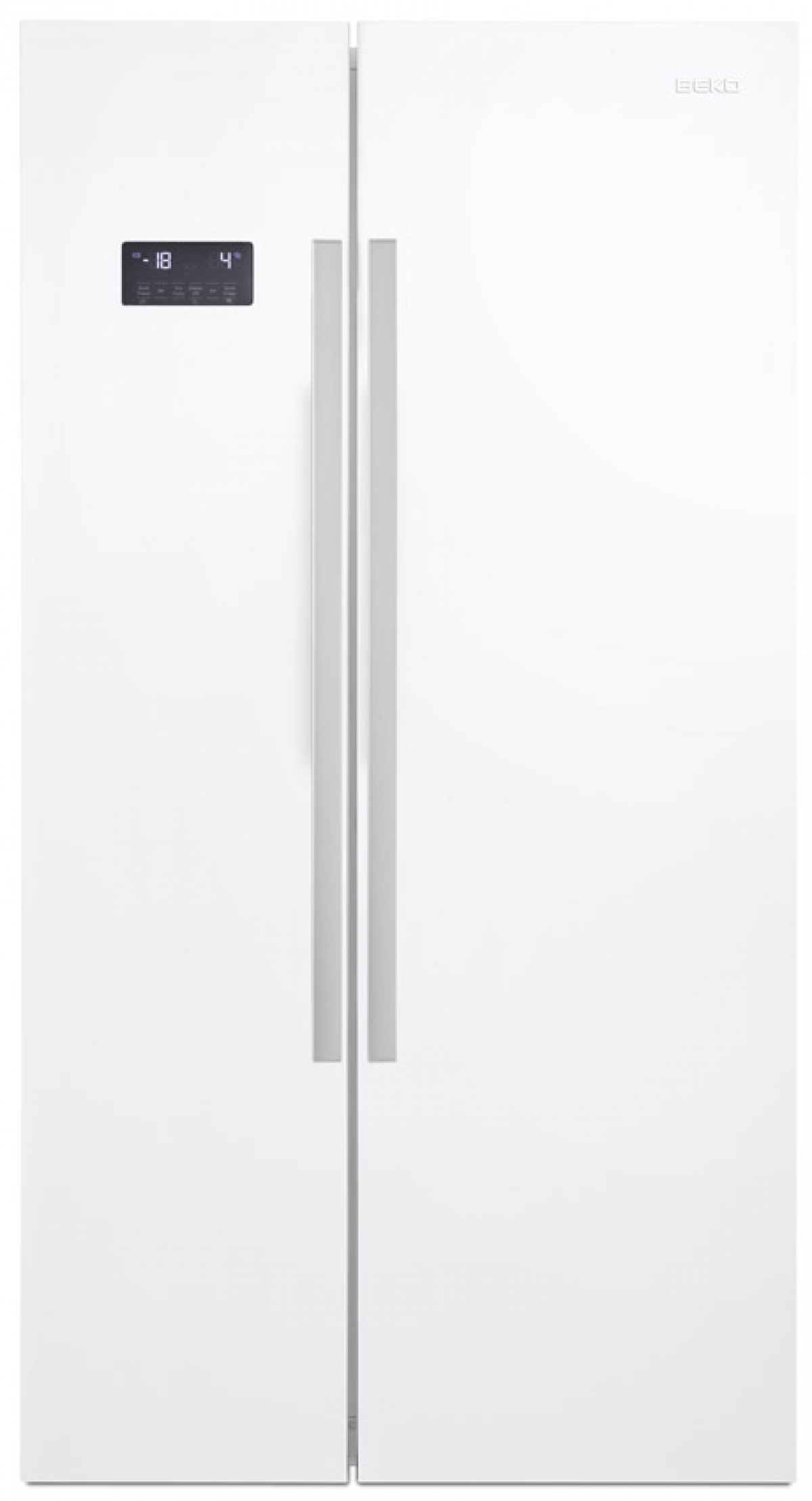 Beko GN163120S side-by-side refrigerator Freestanding – image 1