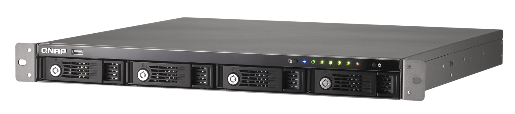 QNAP TS-419U/2TB NAS/storage server Marvell 6281 – image 5