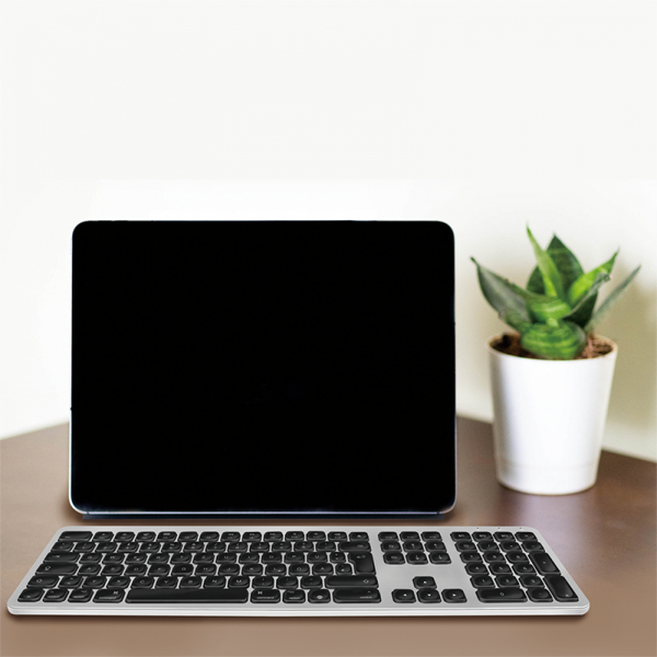 LogiLink ID0206 keyboard Office Bluetooth QWERTZ German Grey – image 6