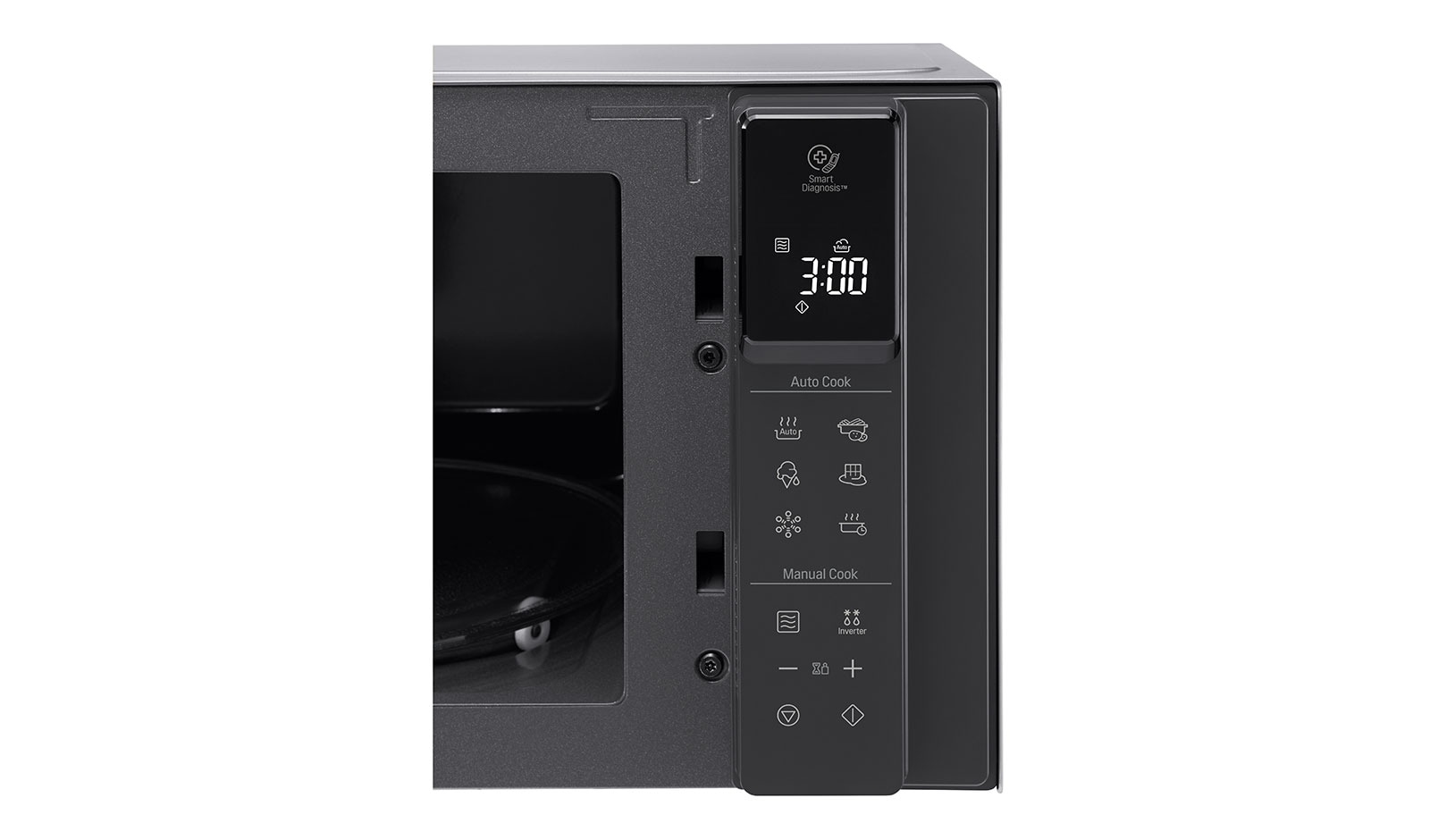 LG NeoChef MS4295CIS microwave Black, Silver Solo microwave Countertop – image 4