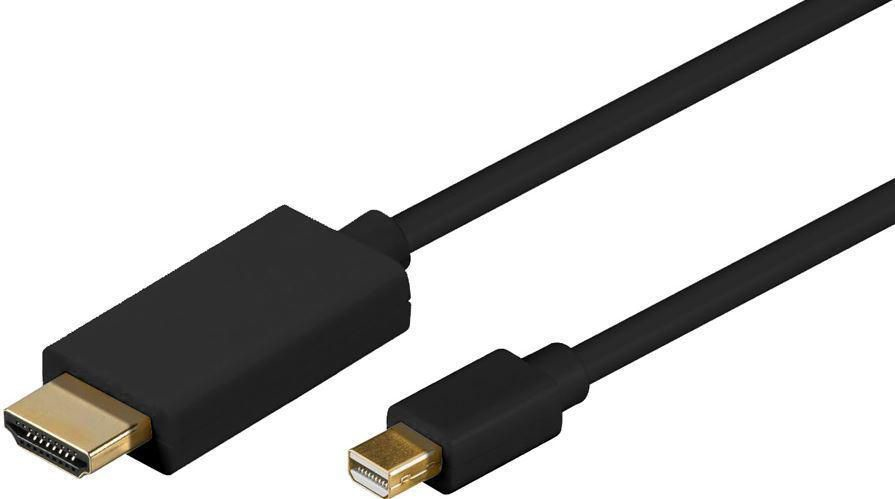 Microconnect MDPHDMI2B DisplayPort - HDMI 1.4 Adaptör Kablosu, 2m
