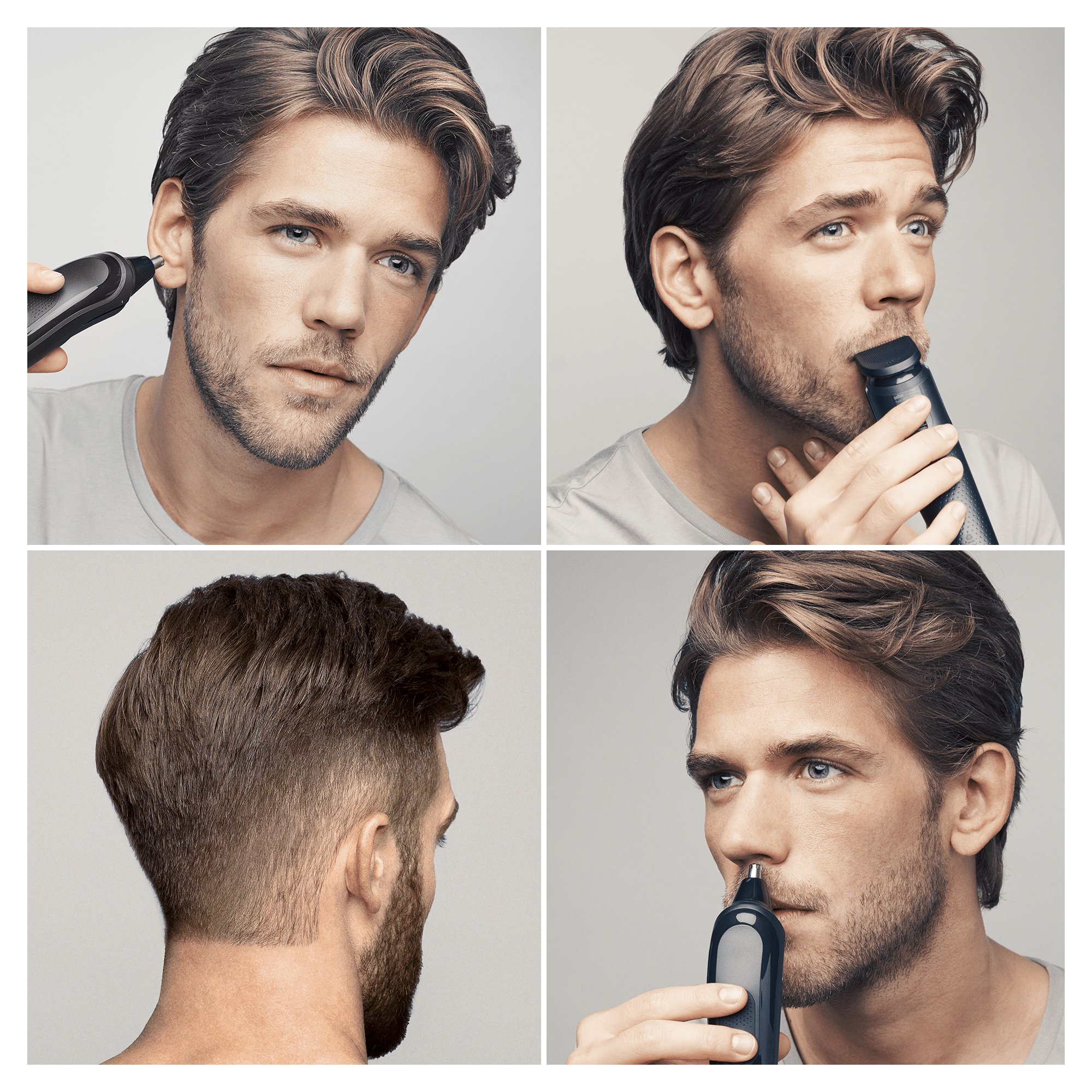 Braun Multigroomer 8-in-1 All-in-one trimmer MGK3042, Beard Trimmer & Hair Clipper, Black/Blue – image 7