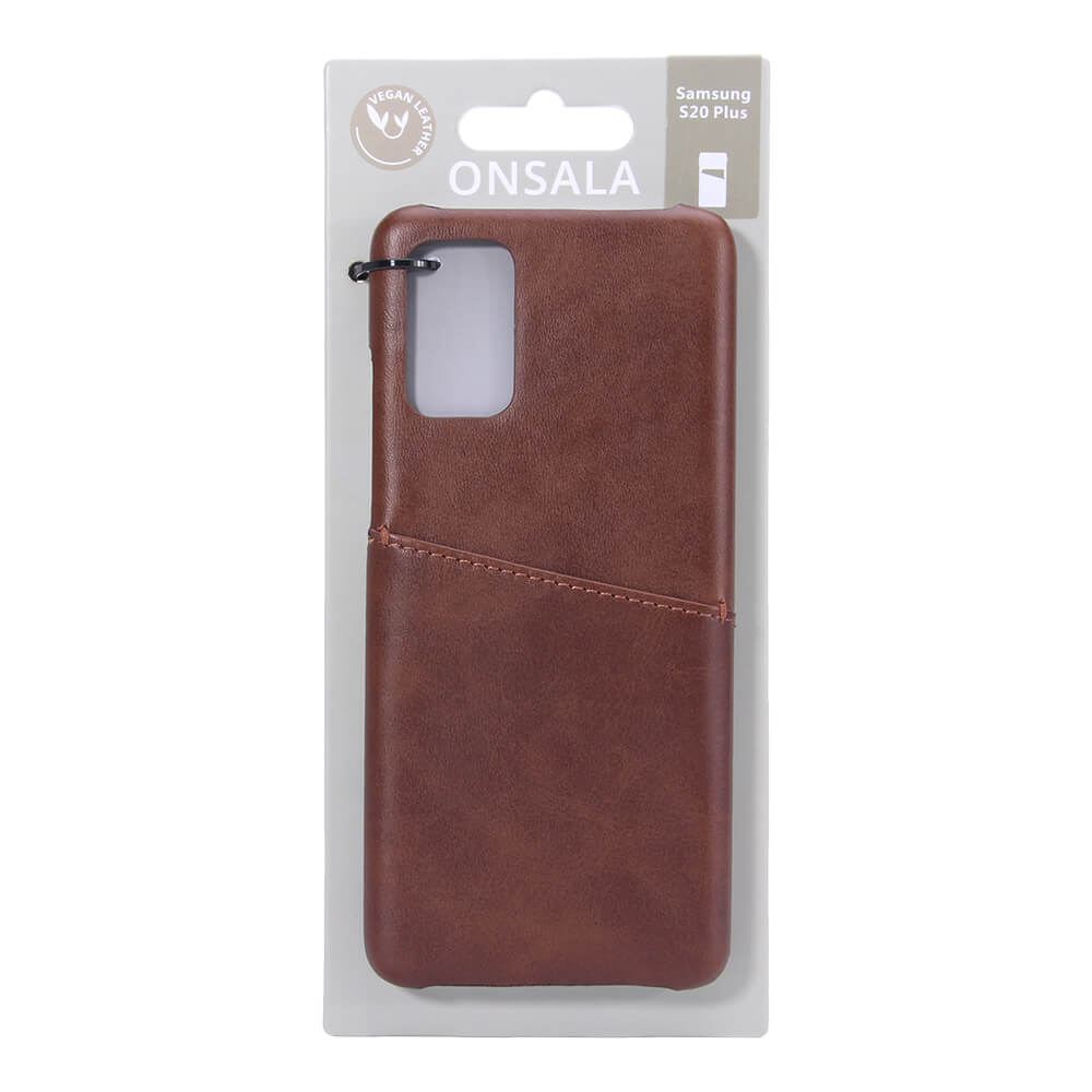 Onsala Mobilecover Brown Samsung S20 Plus Creditcard Pocket – image 2
