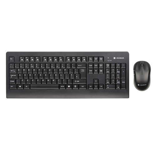 Dynabook PS0156EA1END keyboard Mouse included Home USB Nordic Black – image 1