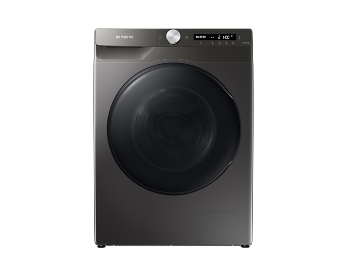 Samsung WD90T534DBN washer dryer Freestanding Front-load Stainless steel – image 1