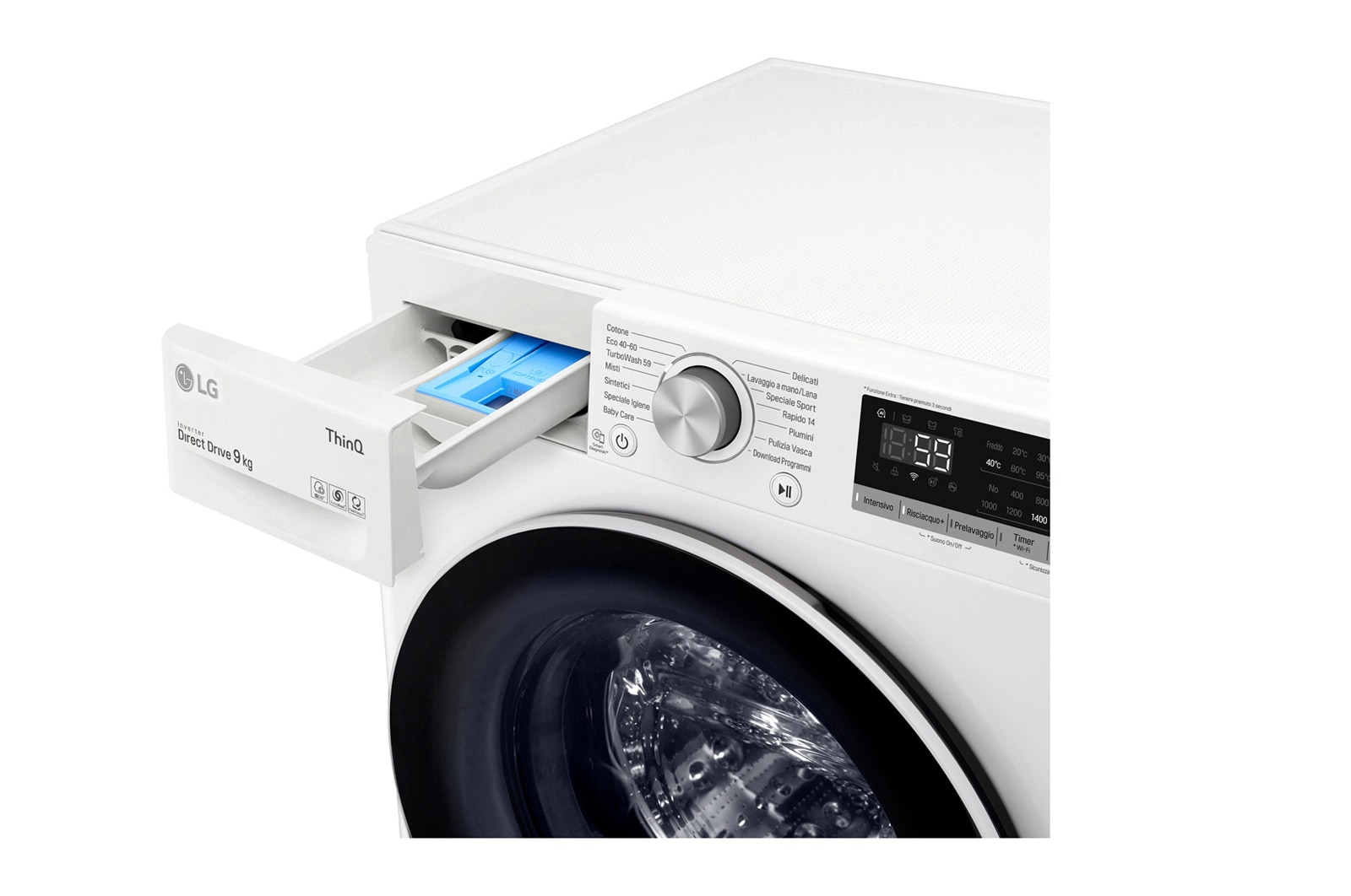 LG F4WV508N0B washing machine Front-load – image 5