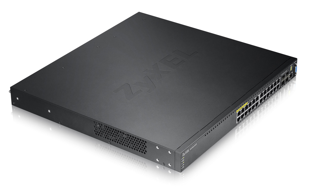 Zyxel GS3700-24HP Managed L2+ Gigabit Ethernet (10/100/1000) Power over Ethernet (PoE) Black – image 2