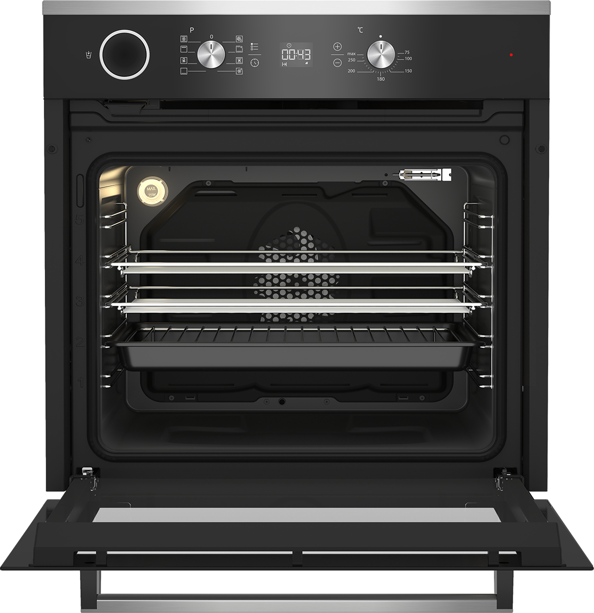 Beko BIS25300XC 60cm Built-In Single Multi-Function Oven with Steam Assisted Cooking – image 6