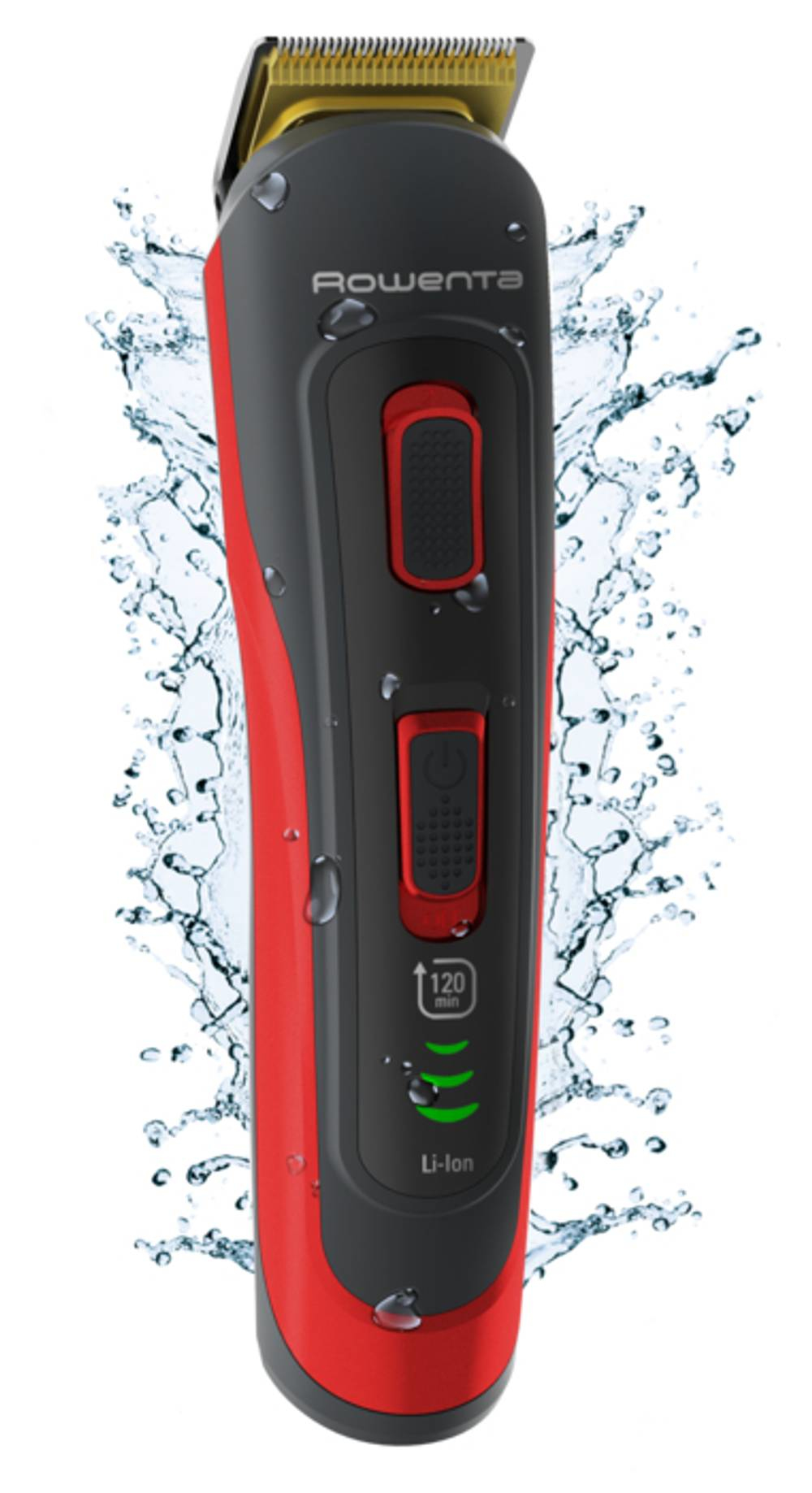 Rowenta TN9400F4 hair trimmers/clipper Black, Red 3 Lithium-Ion (Li-Ion) – image 3