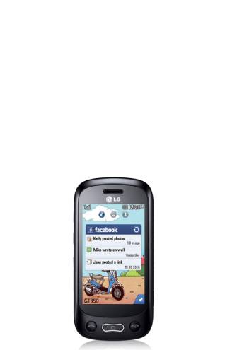 LG GT350i 7.62 cm (3") Dual SIM 950 mAh Black, Silver – image 1