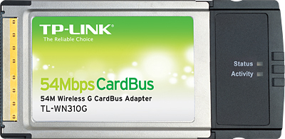 TP-Link 54Mbps Wireless CardBus Adapter