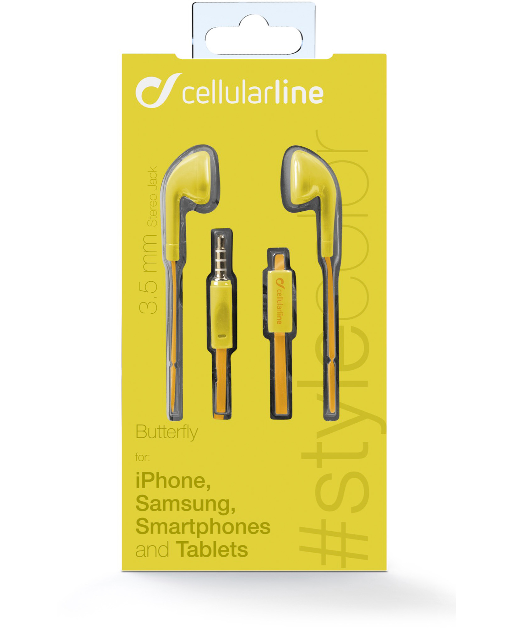 Cellularline Stylecolor Earphones - Jack – image 3
