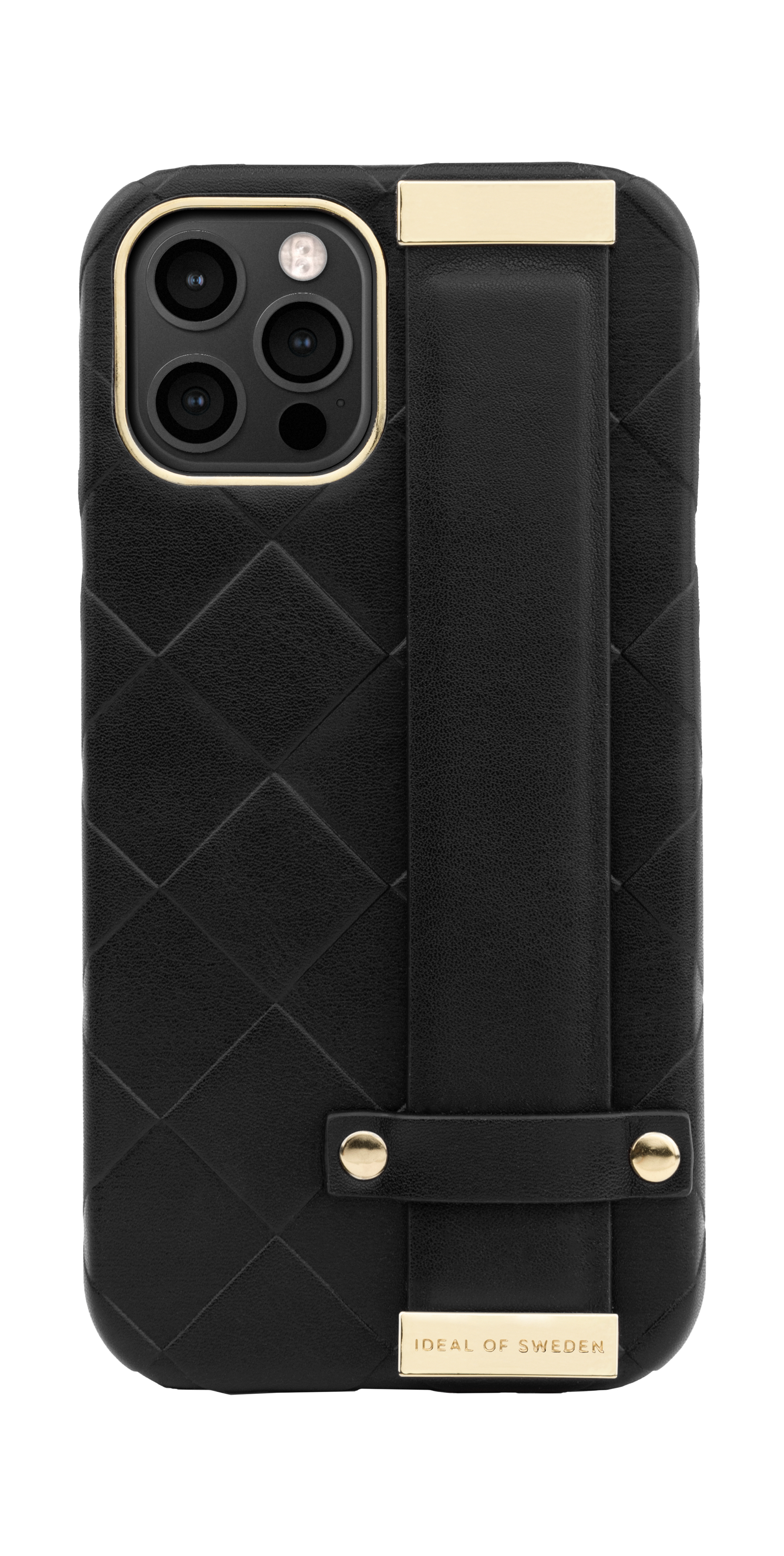 iDeal of Sweden Statement Case iPhone 12/12P Braided Smooth Noir – image 3