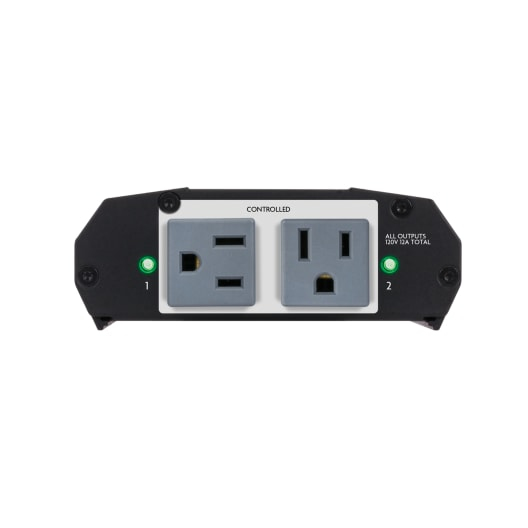 Middle Atlantic PDU-02 power distribution unit (PDU) 2 AC outlet(s) Black – image 2